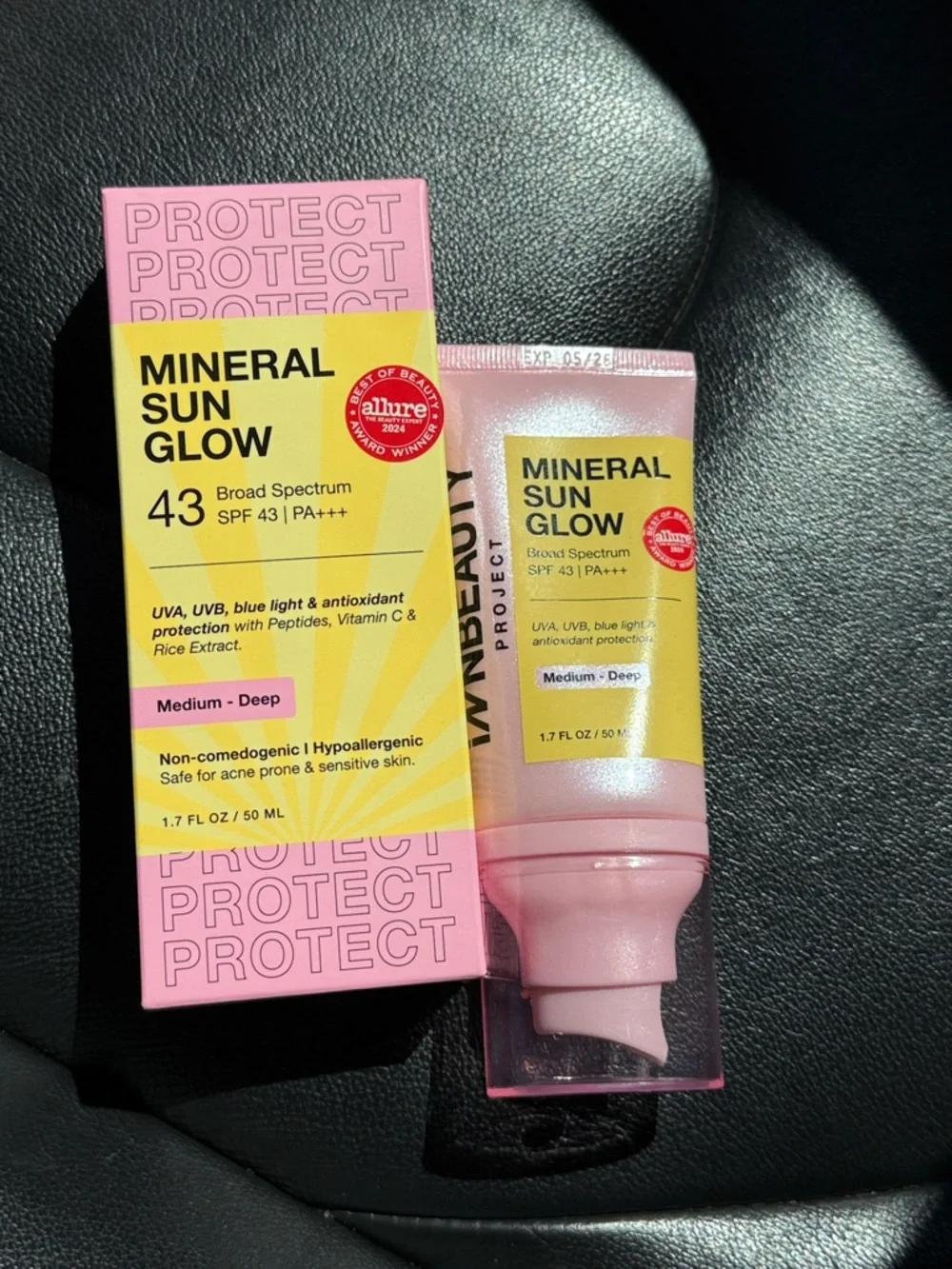 Mineral Sun Glow SPF 43 Broad Spectrum Sunscreen - Medium Deep